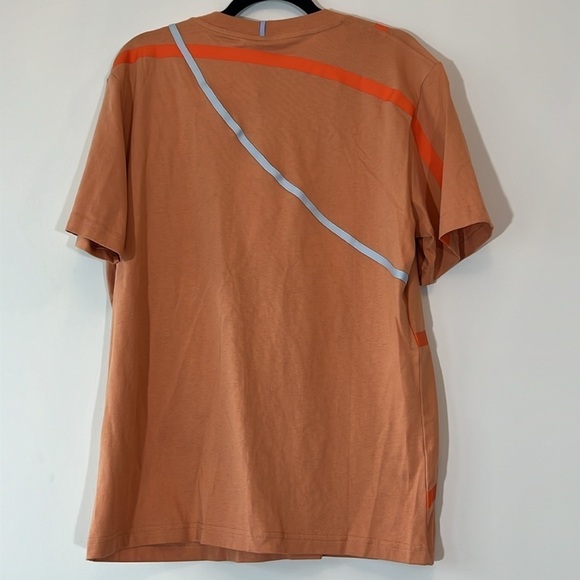 MCQ by Alexander McQueen Graphic T-Shirt Orange - Picture 5 of 7